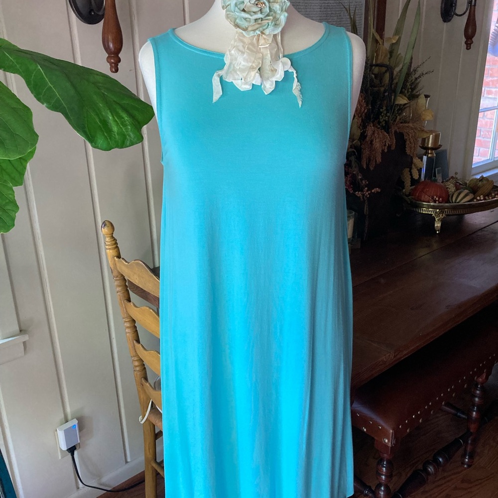 Eileen Fisher Tank Swing Dress Medium
